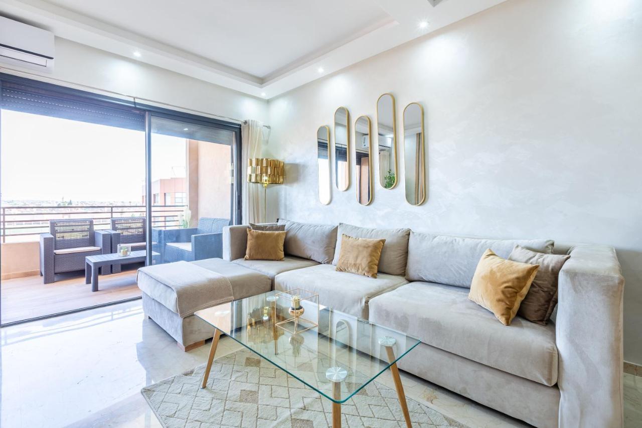 New! Superbe Appartement A Majorelle,Terrace,Iptv. Marrakesh Buitenkant foto