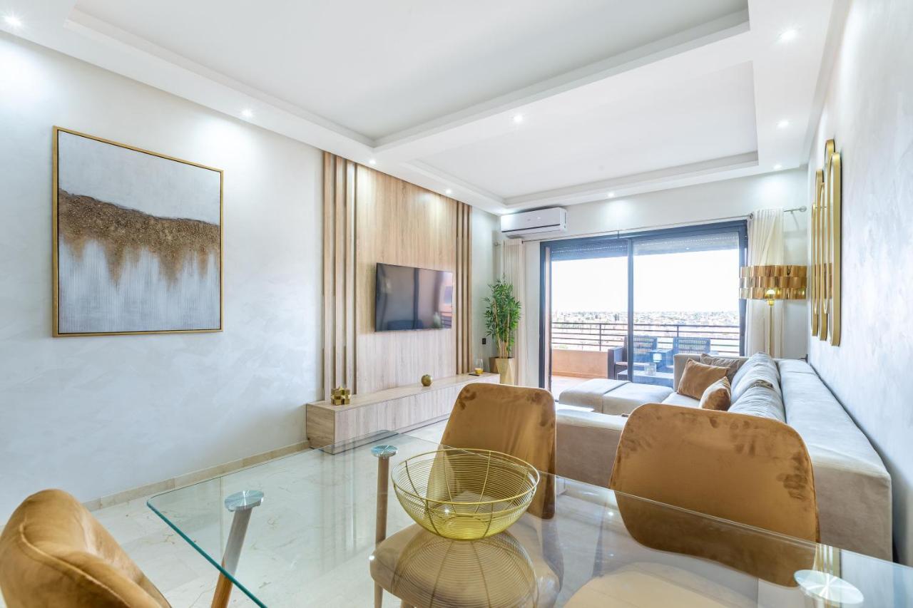 New! Superbe Appartement A Majorelle,Terrace,Iptv. Marrakesh Buitenkant foto